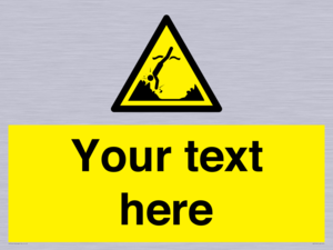 Custom Warning submerged objects